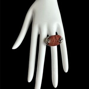 Yves Saint Laurent YSL vintage 2010 cocktail ring